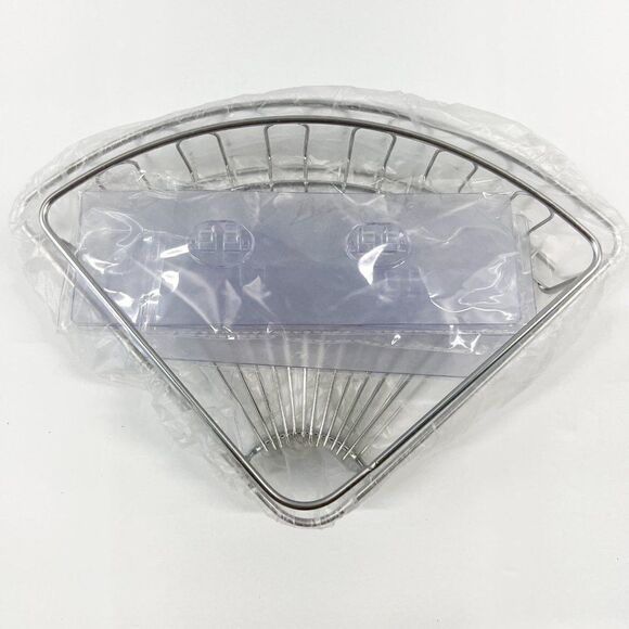 2 Pack Silver Shower Caddy - Picture 2 of 2